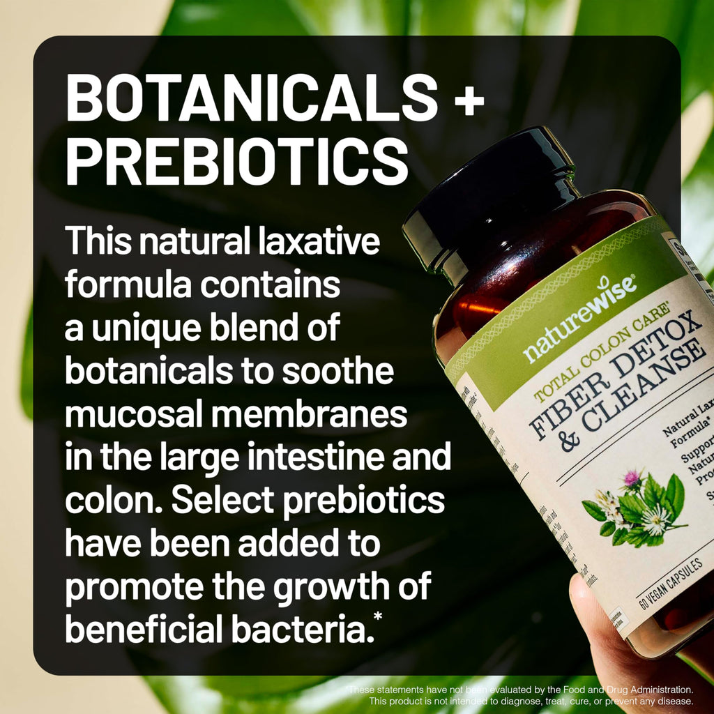 Herbal Laxative Fiber Cleanse 60 Capsules O763