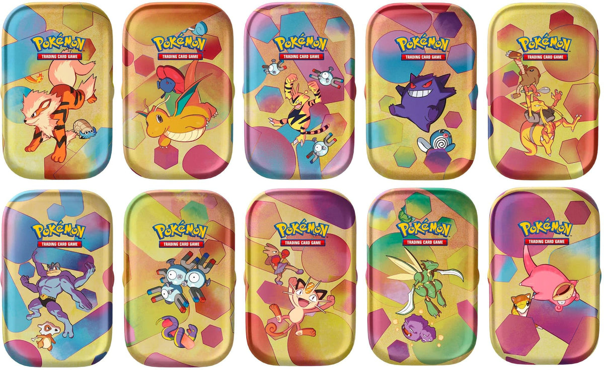 Pokemon 151 Mini Tins Set of 10 G5563