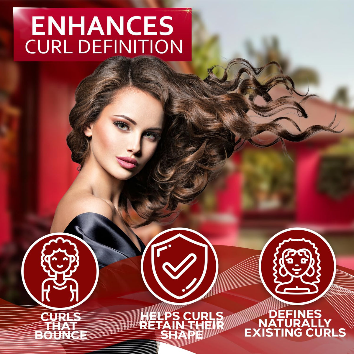 Curly Hair Shampoo and Conditioner Set and Mask S25072