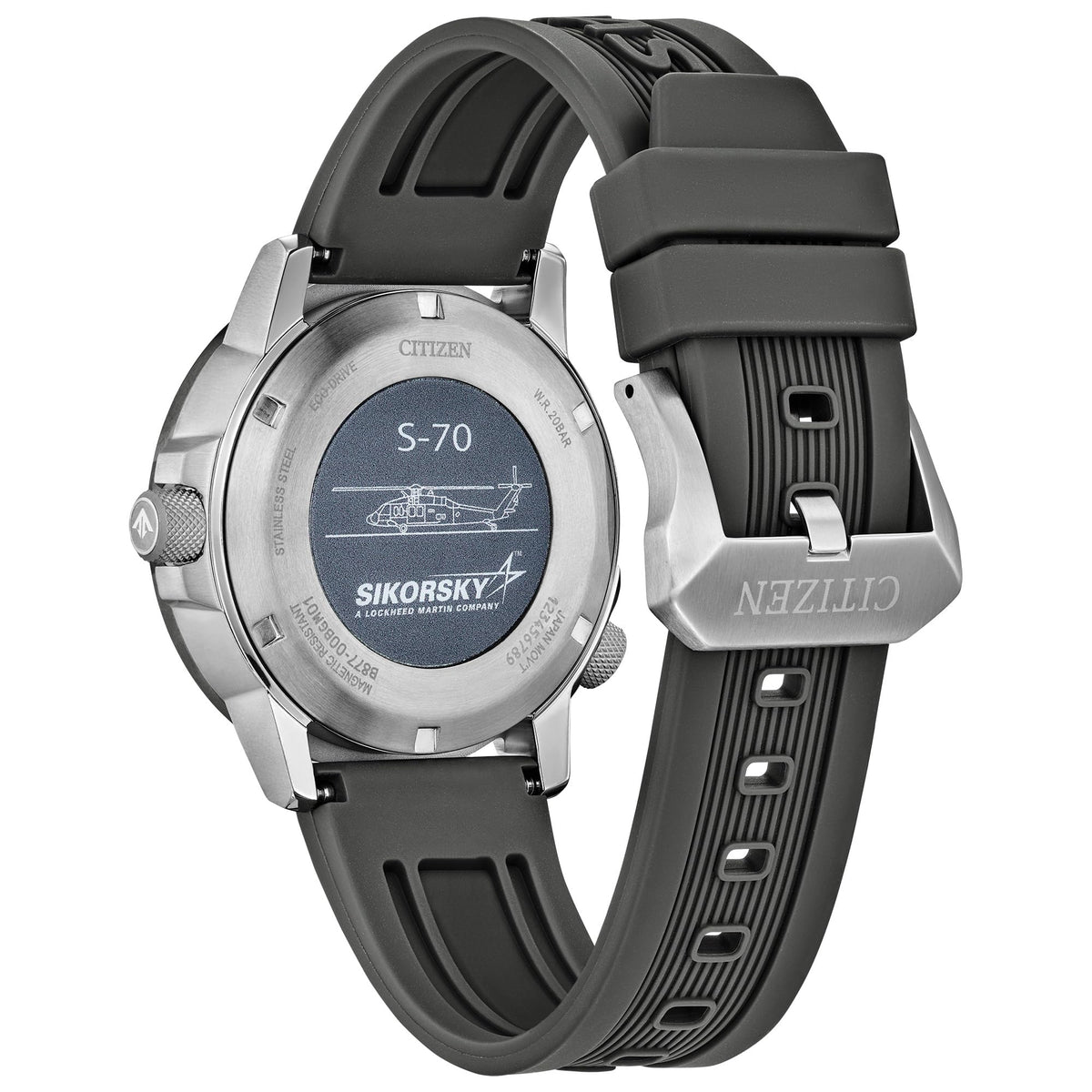 Men's Stainless Steel Eco-Drive Watch T968623