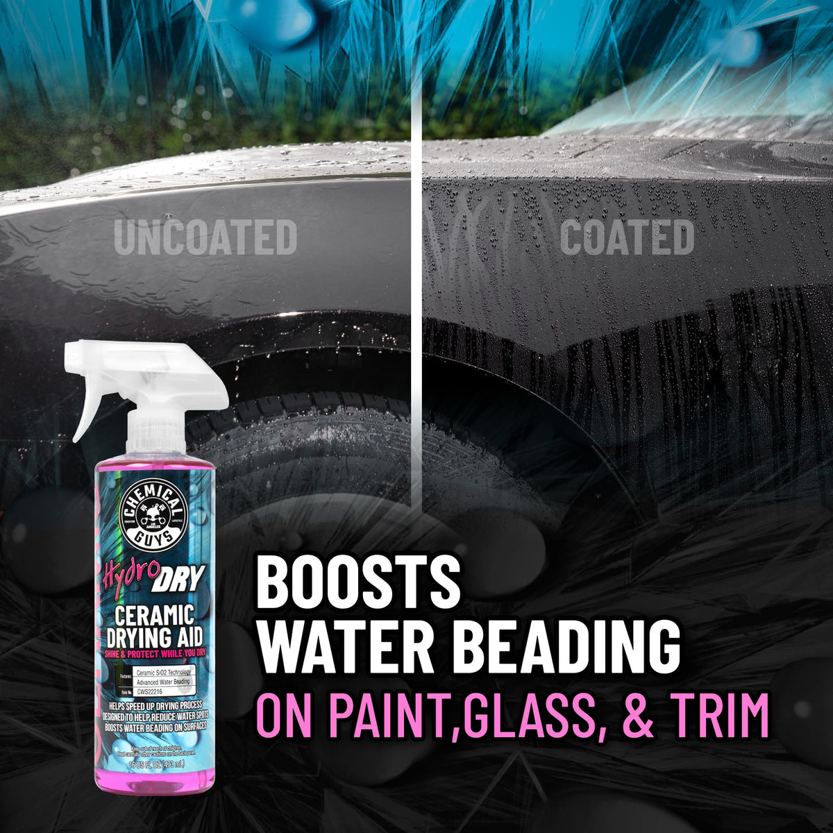 Ceramic Drying Aid & Gloss Booster Spray 16 oz D9491