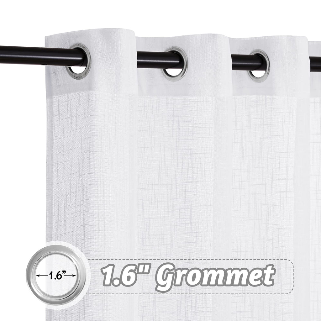 Extra Wide Sheer Curtains X621