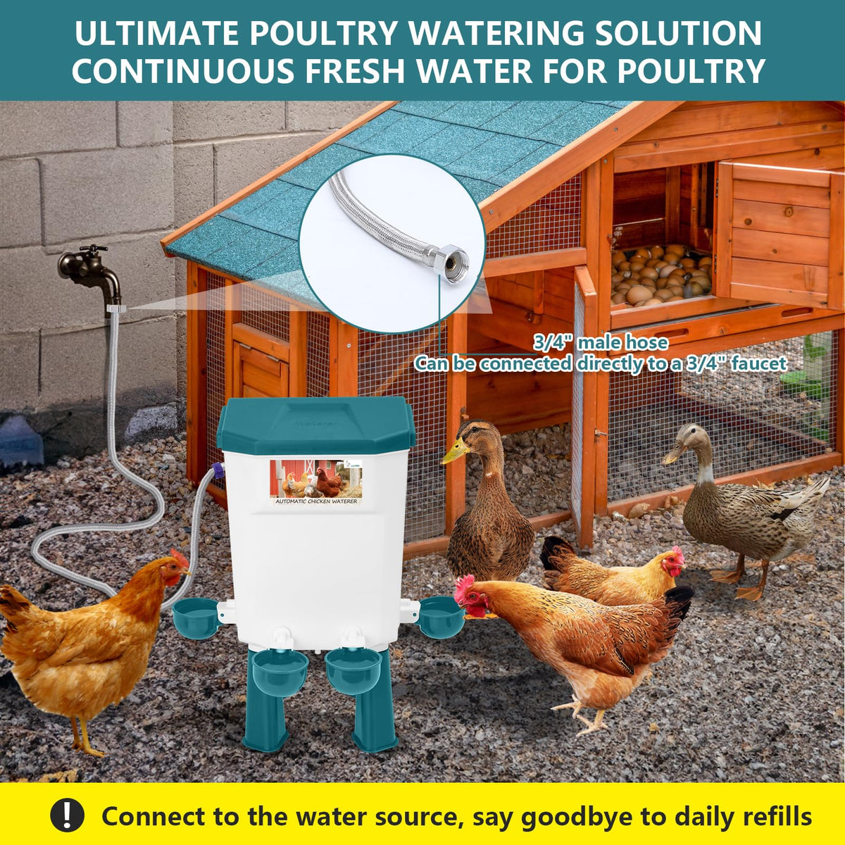 Automatic Chicken Waterer K1194