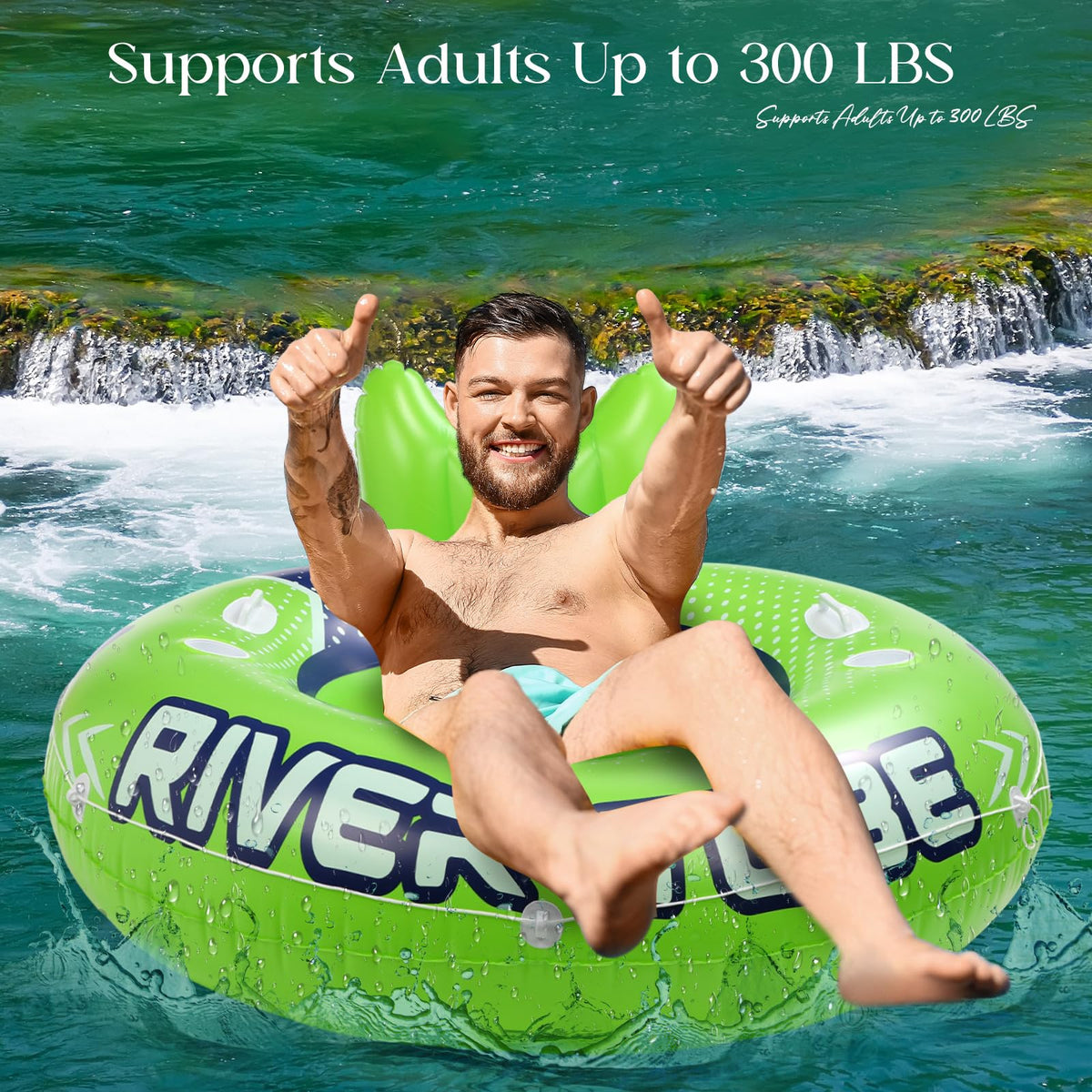 53" Heavy Duty River Tube Float 4 Pcs N2161