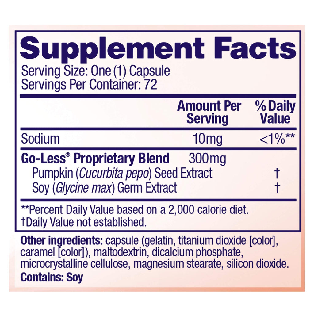 Bladder Control Daily Supplement F6285