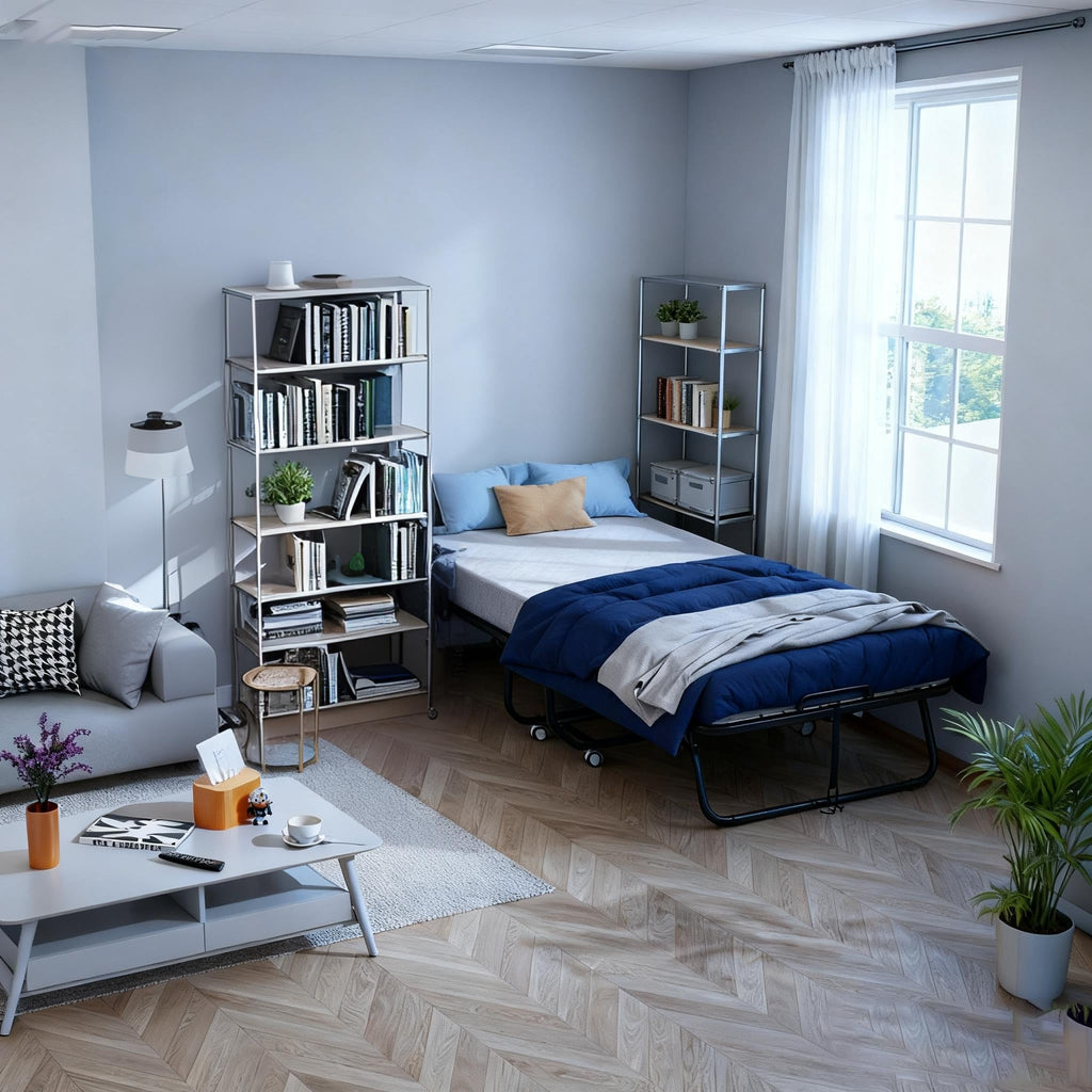 Folding Bed with Mattress C5701
