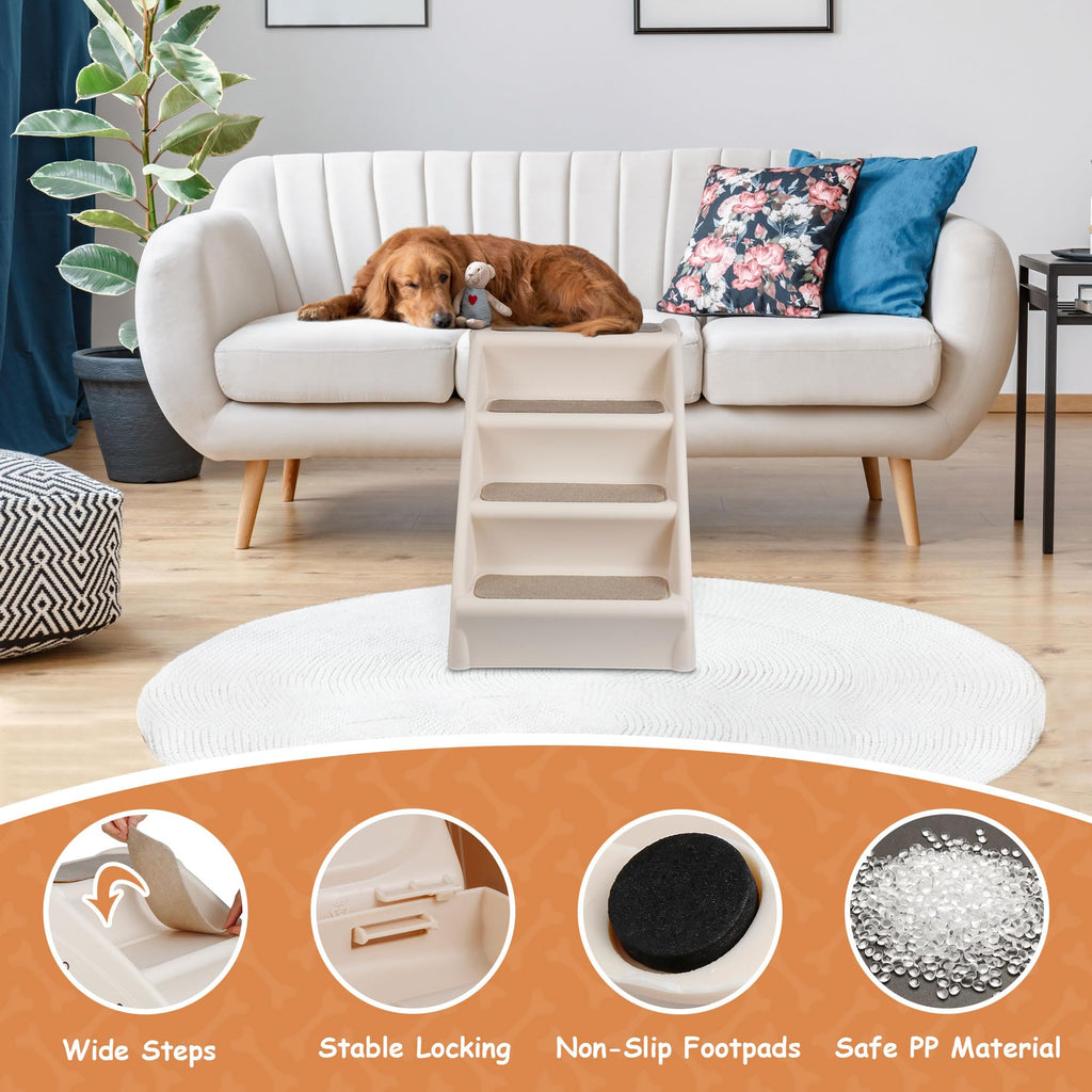 4-Step Non-Slip Dog Stairs C74683