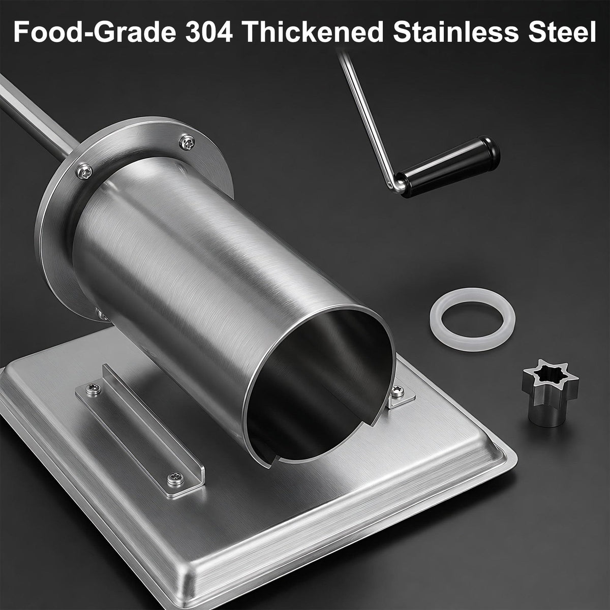 Stainless Steel Vertical Sausage Filler & Churro Press P718878