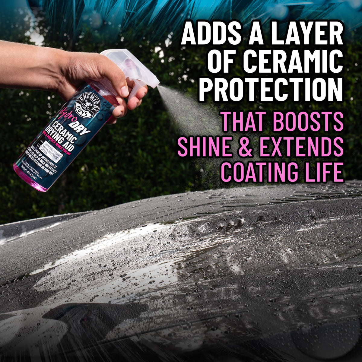 Ceramic Drying Aid & Gloss Booster Spray 16 oz D9491