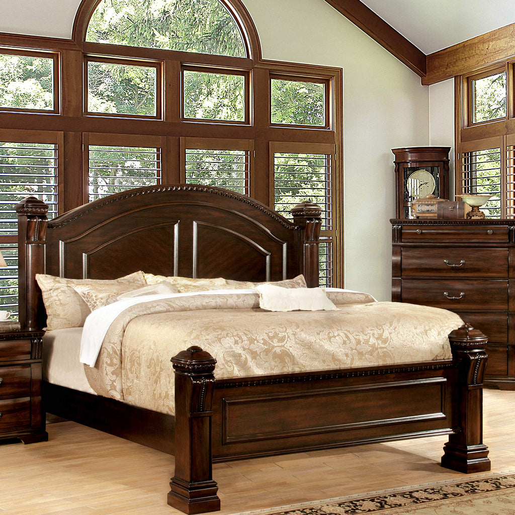 California King Cherry Bed O9273