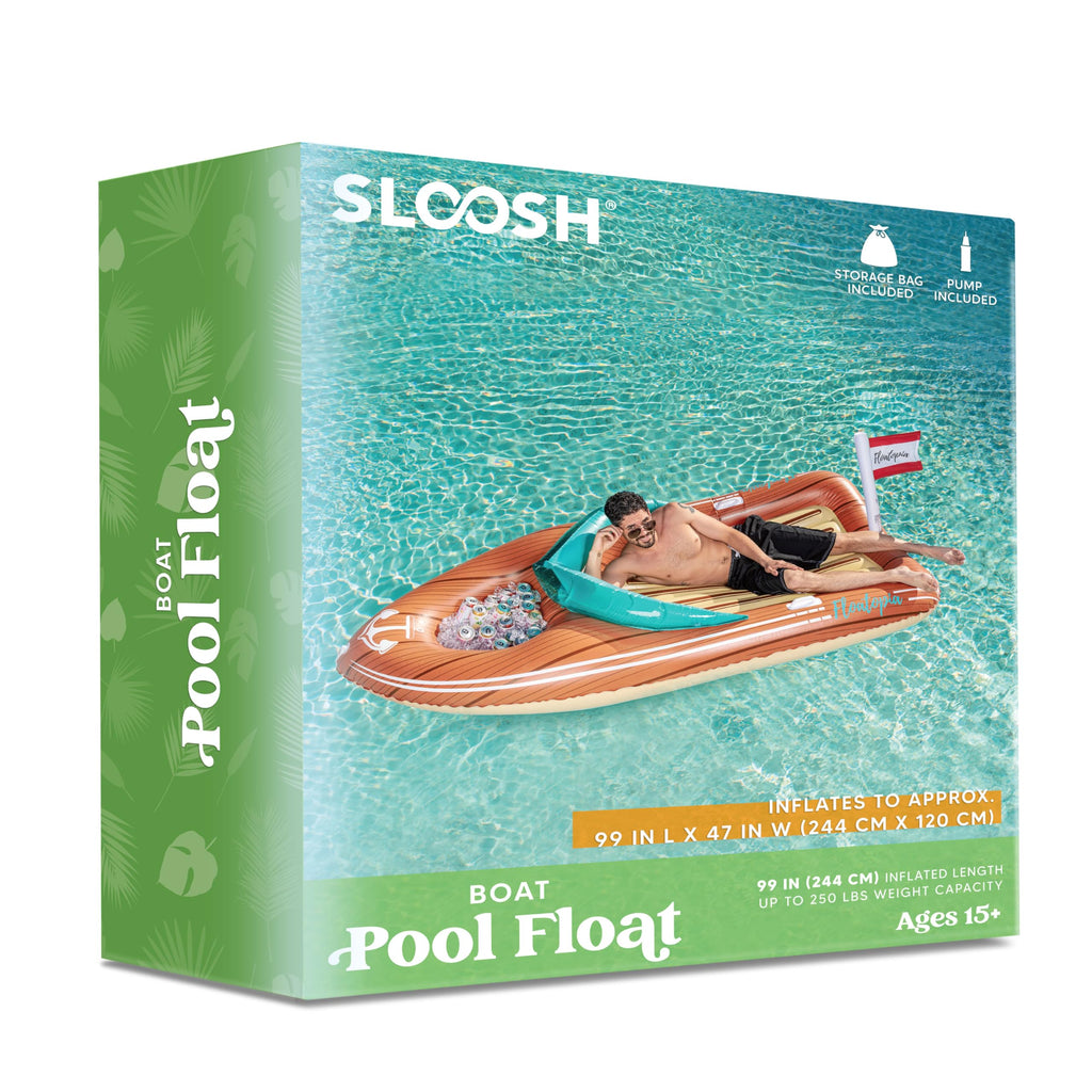 Inflatable Boat Float with Cooler U390